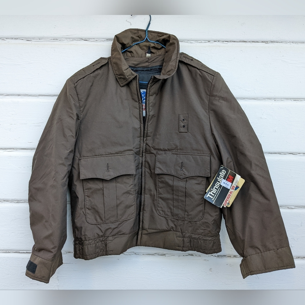 1980s Horace Small Thinsulate Jacket Police First Responders Uniform